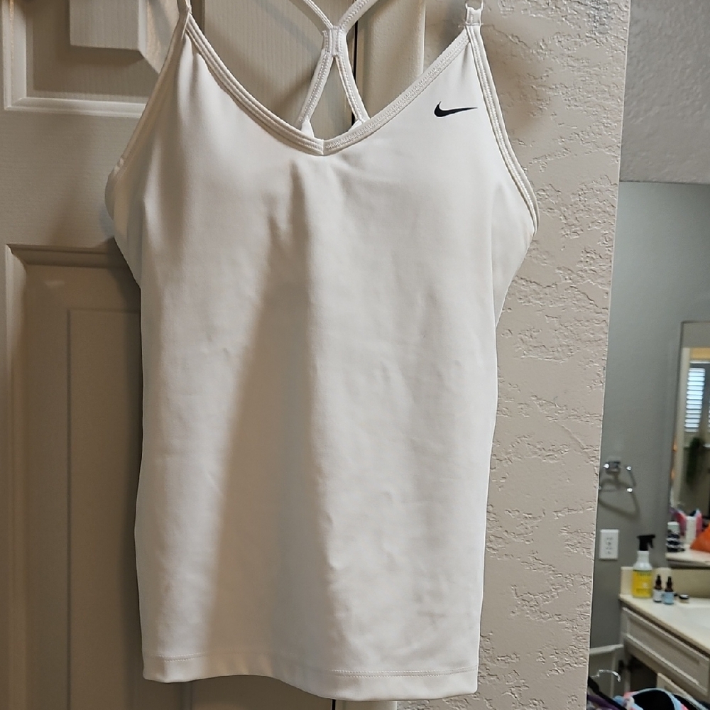 Nike Women's White Camisole Top
